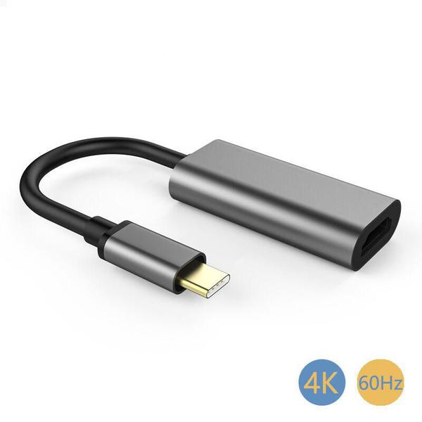 Imagem de Cabo Adaptador Usb-C Tipo C Para Hdmi 4k 60hz Notebook Tablet