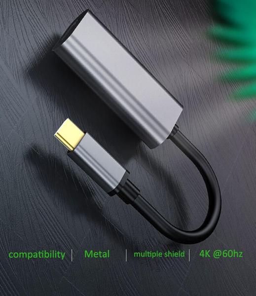 Imagem de Cabo Adaptador Usb-C Tipo C Para Hdmi 4k 60hz Notebook Tablet