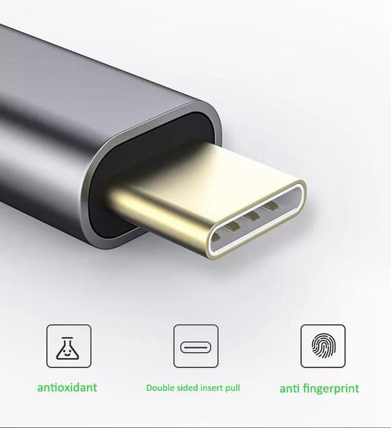 Imagem de Cabo Adaptador Usb-C Tipo C Para Hdmi 4k 60hz Notebook Tablet