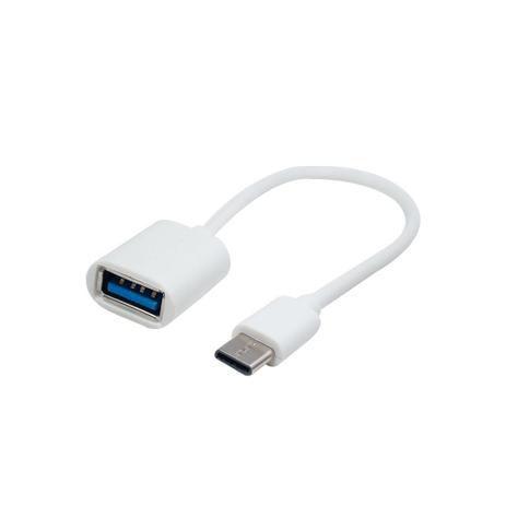 Imagem de Cabo Adaptador Usb Otg Tipo C P/ Tablet, Celular Conecta mouse, teclado, pen drive etc