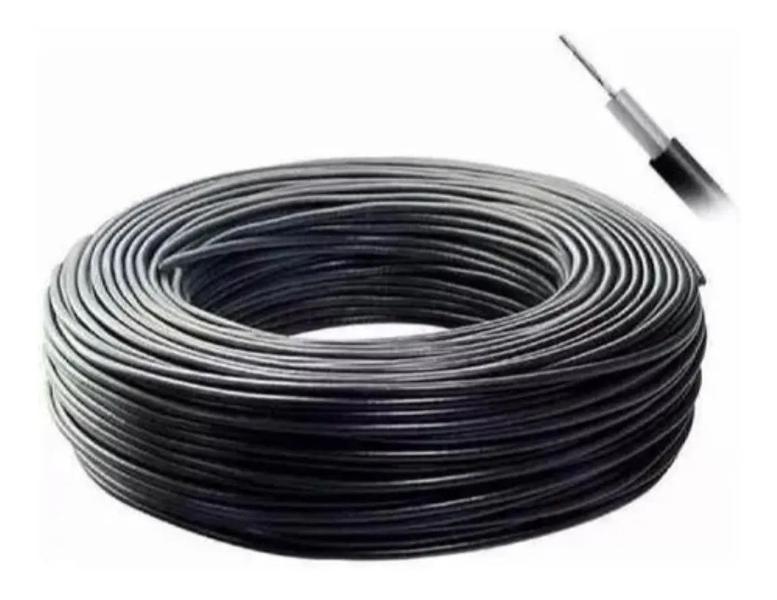 Cabo Alta Isolação 5mm para cerca eletrica Bufallo Inox Com 50 metros Imagem de Cabo Alta Isolação 5mm para cerca eletrica Bufallo Inox Com 50 metros
