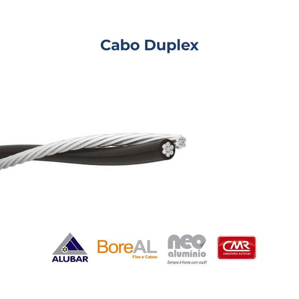 Cabo Alumínio Duplex 16Mm Liga Ca 1350 H19 Rolo 50 Metros - Multimarcas Imagem de Cabo Alumínio Duplex 16Mm Liga Ca 1350 H19 Rolo 50 Metros