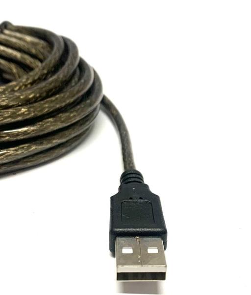 Imagem de Cabo Amplificado Extensor 10m Macho Femea Usb 2.0 10 Metros