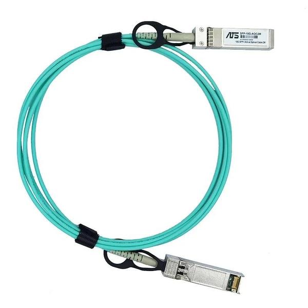 Imagem de Cabo AOC 10G SFP+ De Alta Velocidade OM3 10GBASE Compatível Com Cisco Huawei MikroTik HP Intel Dell