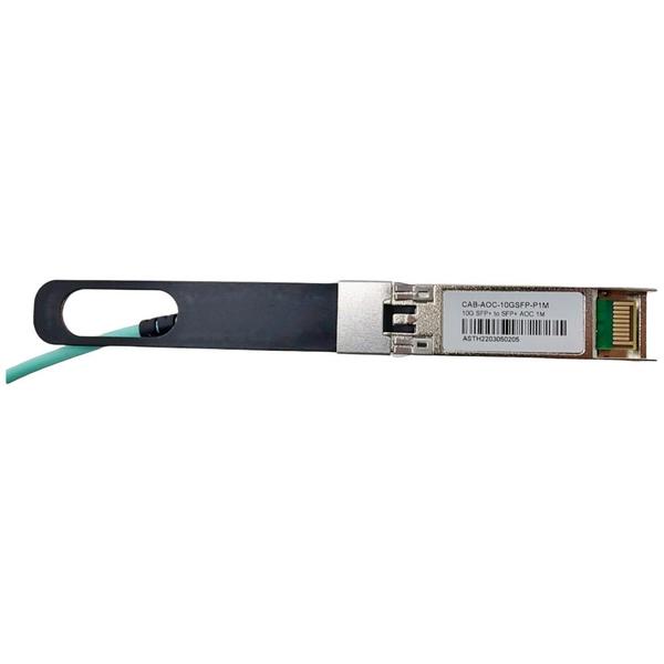 Imagem de Cabo aoc  sfp+ 10g -10gsfp-p1m cabo óptico ativo 1m