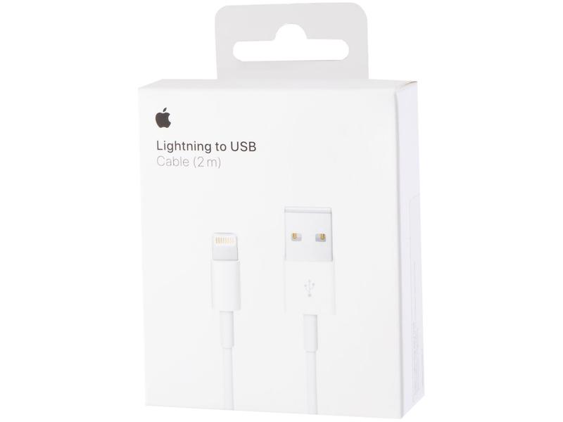 Imagem de Cabo Apple Lightning 2m para iPhone/iPad Branco