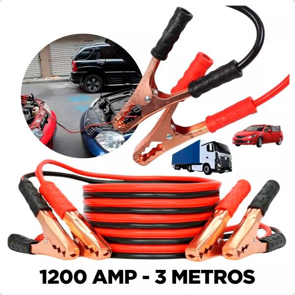 Imagem de Cabo Auxiliar Automotivo 1200AMP para Bateria de Carro