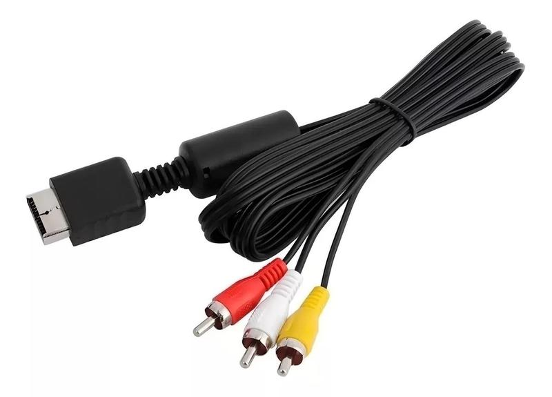 Imagem de Cabo AV RCA de Qualidade Premium para PlayStation 1,80 mts