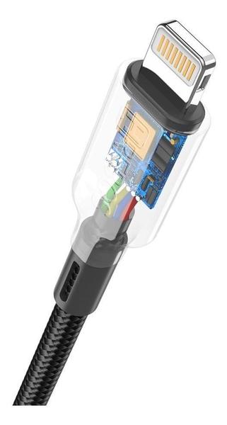 Cabo Carregador 3 em 1 Tipo C Micro USB - Carga Rápida 3.4A - Hrebos Imagem de Cabo Carregador 3 em 1 Tipo C Micro USB - Carga Rápida 3.4A