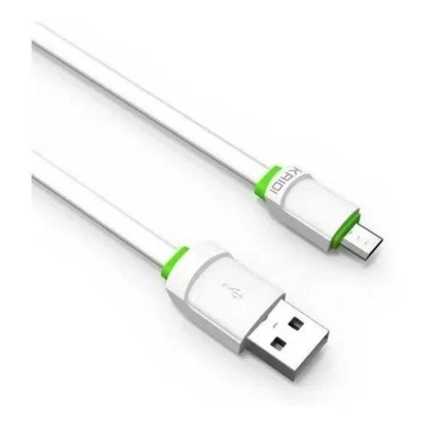 Imagem de Cabo Carregador Dados Usb Lightning Turbo Rápido Reforçado - Kaidi