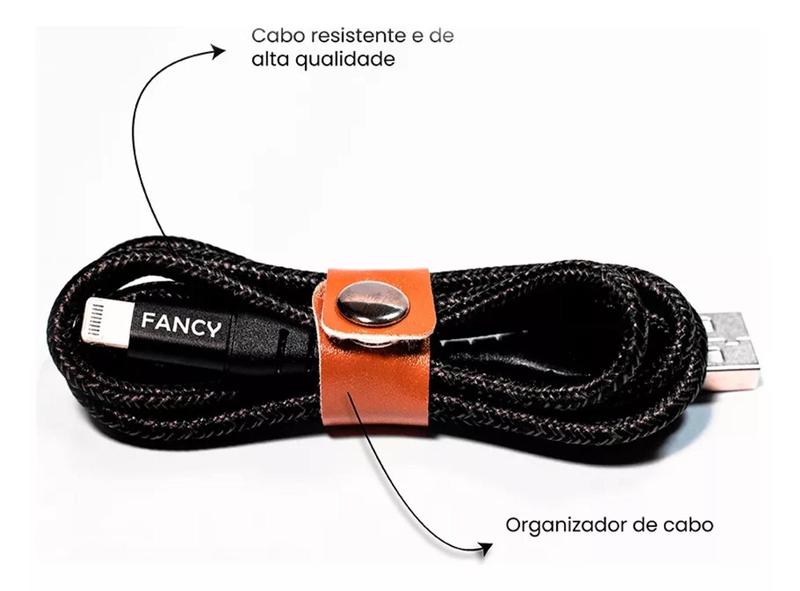 Imagem de Cabo Carregador Dados Usb Para Lightning Mfi Fancy