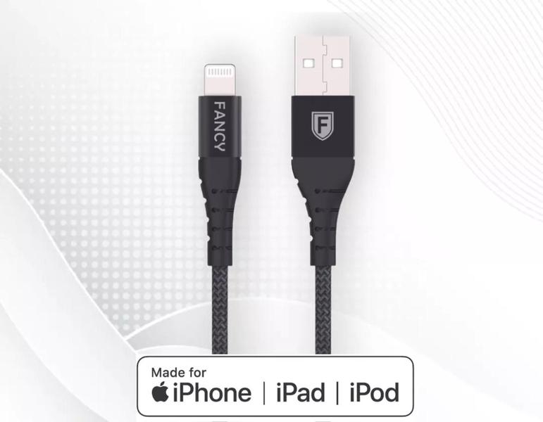 Imagem de Cabo Carregador Dados Usb Para Lightning Mfi Fancy