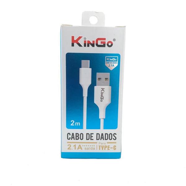 Imagem de Cabo Carregador E Transmissão De Dados Micro Usb Tipo C 2M