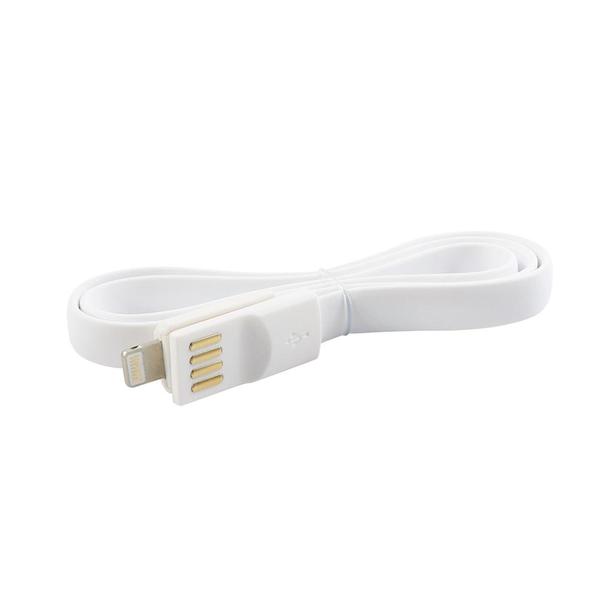 Imagem de Cabo carregador lightning iphone/ipad branco 50 cm - oex - Newex