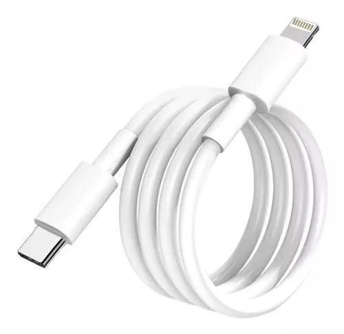 Imagem de Cabo Carregador Lightning  USB-C para Lightning USB-C (1m) compativel iPhone/iPad X XR XS 11 12 13 14 15