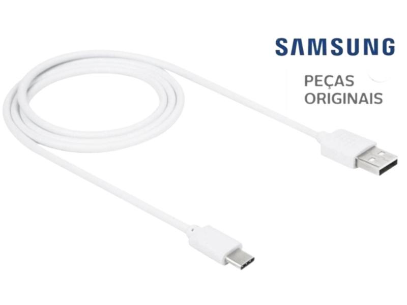 Imagem de Cabo Carregador samsung Turbo Galaxy Original BRANCO COD GH39-02065A