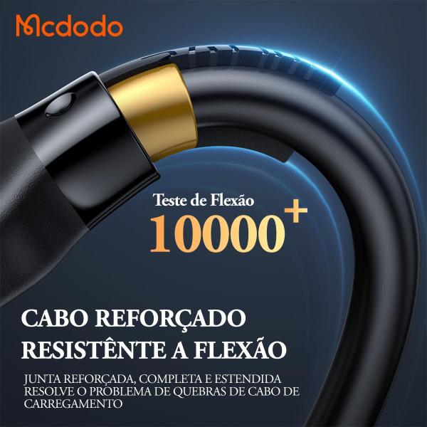 Imagem de Cabo Carregador Turbo Pd 240w 5a 2 Pontas Tipo-c 2m Mcdodo