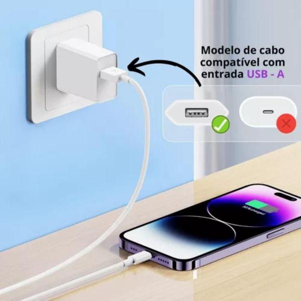 Imagem de Cabo Carregador Usb-C Indução Entrega Rápida Barato