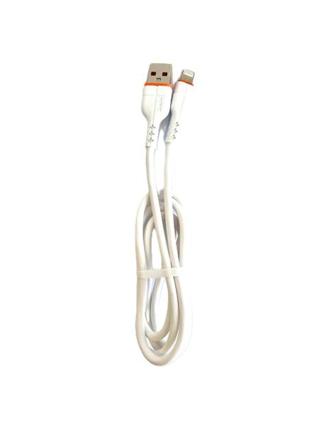 Imagem de Cabo carregador usb lightning emborrachado 1m 2,4a shinka