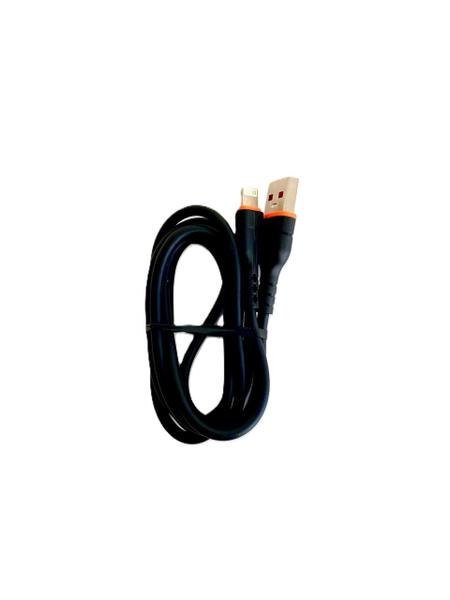 Imagem de Cabo carregador usb lightning emborrachado 1m 2,4a shinka