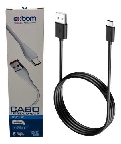 Imagem de Cabo Carregador USB Tipo-C Turbo - Exbom