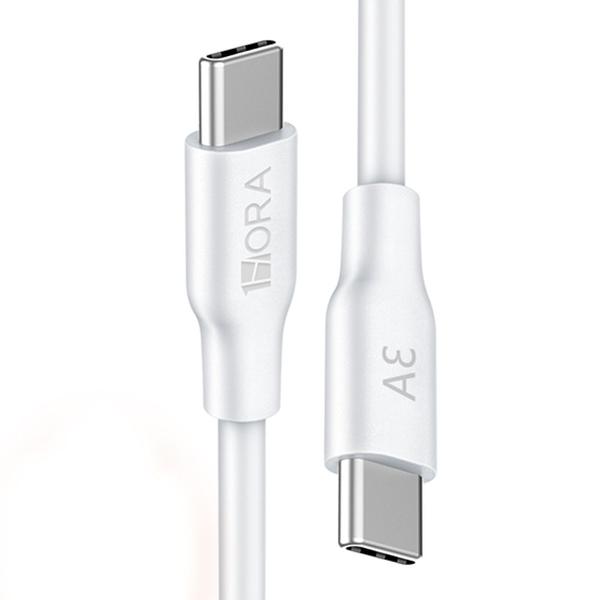 Imagem de Cabo Carregamento Rápido 1Hora Usb C 3A Macho/Macho 1 Metro