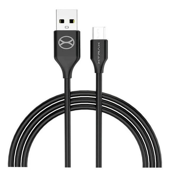 Imagem de Cabo Carregamento Xtrax Micro Usb 2.4a 1m 3 Anos De Garantia