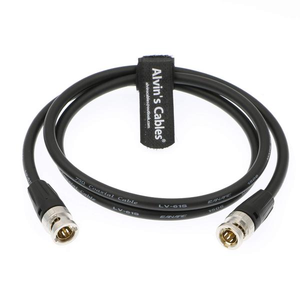 Imagem de Cabo coaxial Alvin's Cables 12G HD SDI BNC para BNC macho 1m