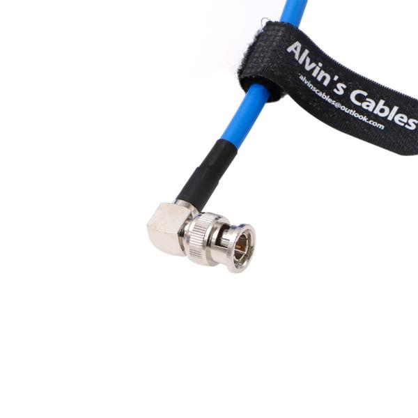 Imagem de Cabo coaxial Alvin's Cables HD SDI BNC macho a macho 1m azul