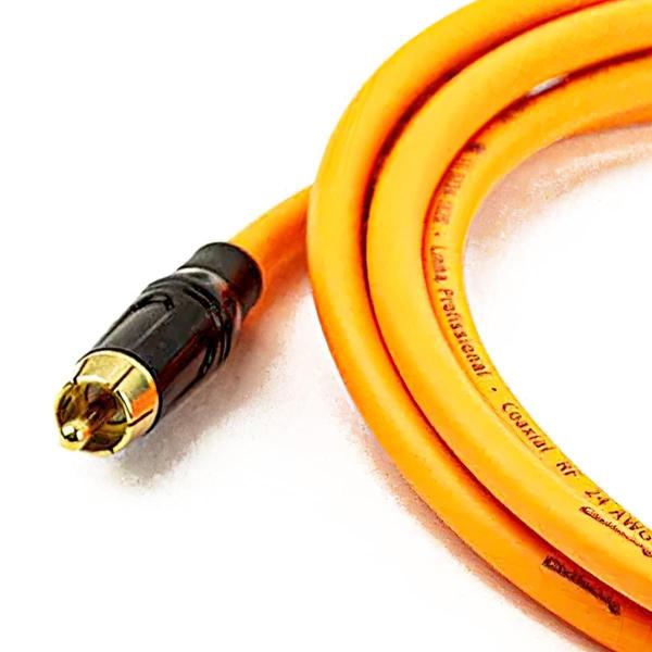 Imagem de Cabo Coaxial Digital (Spdif) Laranja - 1 Metro