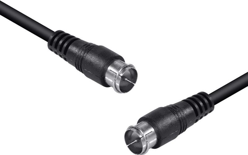 Imagem de Cabo Coaxial F Macho X F Macho 2 Metros para Antena CF+F-2