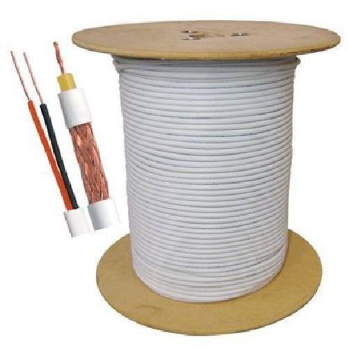 Cabo Coaxial Flexível 300M 85% Malha Rf4Mm Bipolar - Megatron Imagem de Cabo Coaxial Flexível 300M 85% Malha Rf4Mm Bipolar