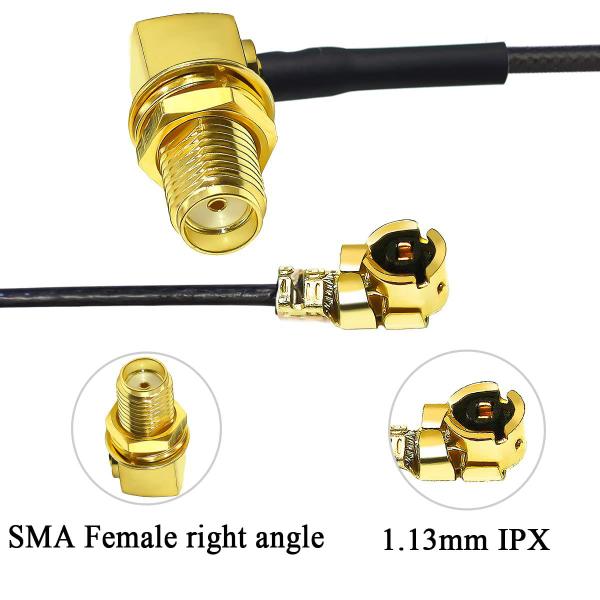 Imagem de Cabo coaxial TUOLNK SMA fêmea para U.FL IPEX-1 30 cm, pacote com 5