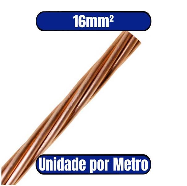 Imagem de Cabo Cobre Nu 16mm² (ABNT NBR 5349 e 5111)  (VALOR REFERENTE AO METRO)