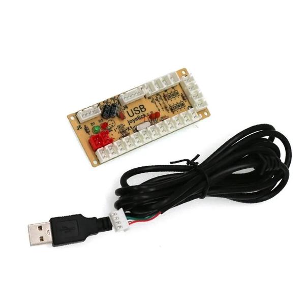 Imagem de Cabo Codificador De Placa Usb Para Pc Raspberry Pi Jogo De Arcade Sanwa Joystick Botão Controlador