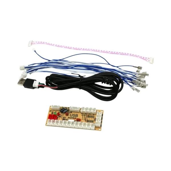 Imagem de Cabo Codificador De Placa Usb Para Pc Raspberry Pi Jogo De Arcade Sanwa Joystick Botão Controlador