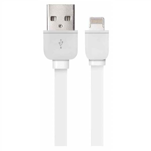 Imagem de Cabo compativel Lightning 8 Pinos Branco  - Wi328 Smartogo