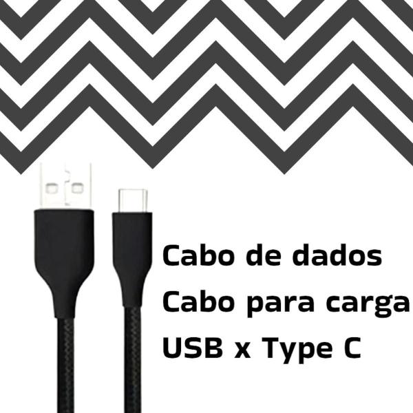 Imagem de Cabo Compatível Tecido 1 Metro Para Samsung A32 5G