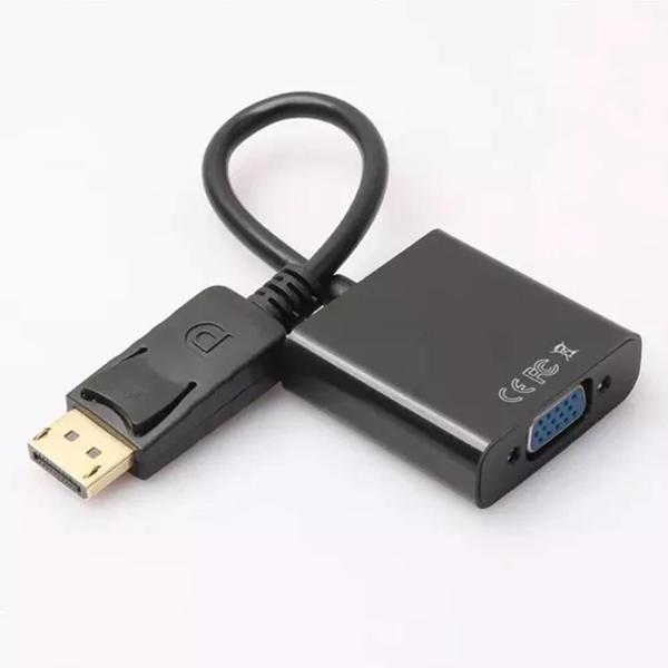 Imagem de Cabo Conversor Adaptador Displayport Para Vga Pc Notebook