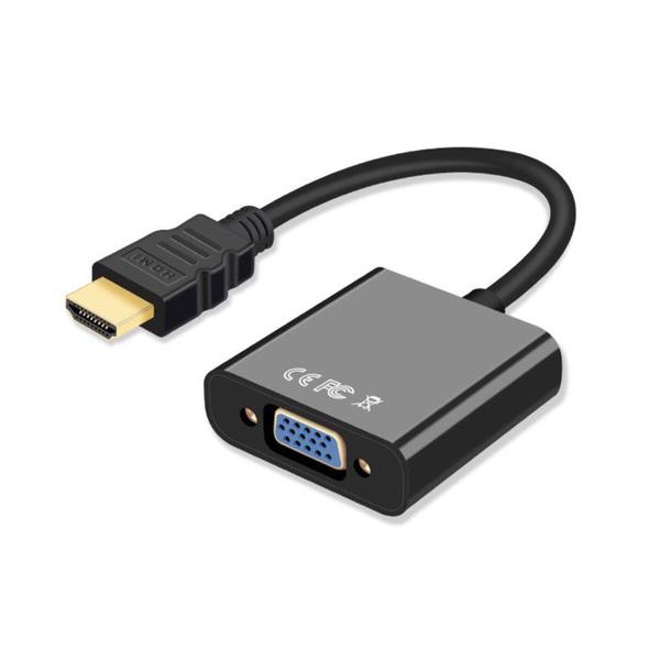 Cabo Conversor Adaptador Hdmi Para Vga Com Saida De Audio - keedi Imagem de Cabo Conversor Adaptador Hdmi Para Vga Com Saida De Audio