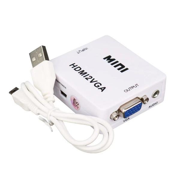 Imagem de Cabo Conversor Adaptador Hdmi2vga Para Vga Ps3 Ps4 Xbox Cr