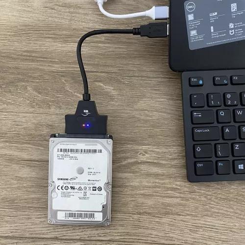 Cabo Conversor Adaptador Usb 2.0 Sata Dual Usb Hdd FY774 Imagem de Cabo Conversor Adaptador Usb 2.0 Sata Dual Usb Hdd FY774