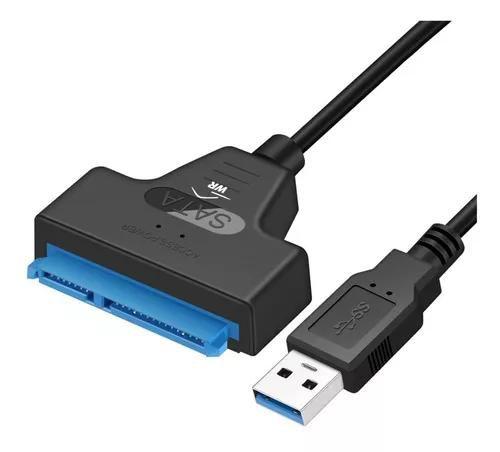 Cabo Conversor Adaptador Usb 2.0 Sata Dual Usb Hdd FY774 Imagem de Cabo Conversor Adaptador Usb 2.0 Sata Dual Usb Hdd FY774