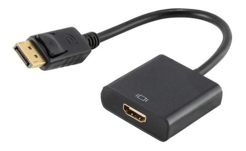 Cabo Conversor Displayport Para Hdmi Preto MTV-602 - Tomate - Alinee Imagem de Cabo Conversor Displayport Para Hdmi Preto MTV-602 - Tomate