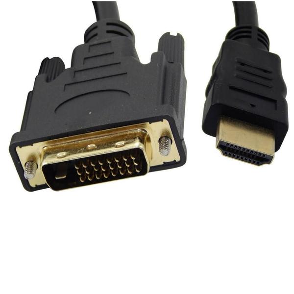 Imagem de Cabo conversor hdmi x dvi Lelong 1,50 metros