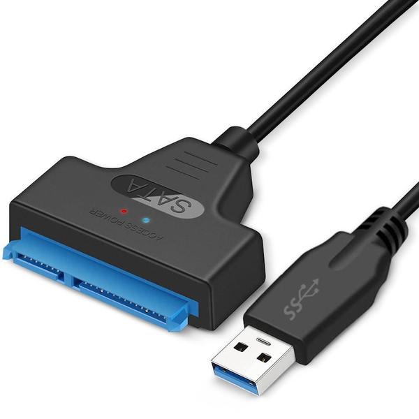 Imagem de Cabo Conversor Usb 3.0 Para Sata Iii Hdd Ssd 2.5 Comtac 9380