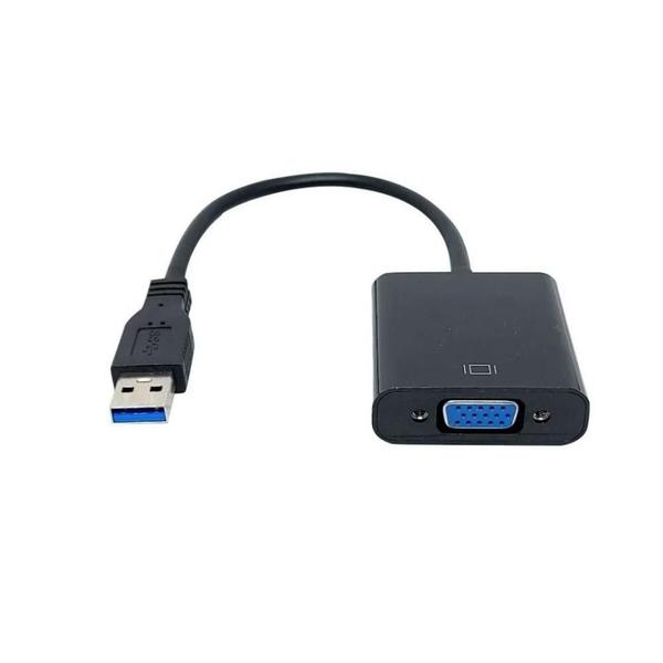 Imagem de Cabo Conversor Usb 3.0 Para Vga - Full Hd