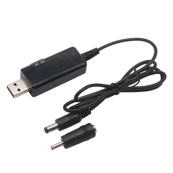 Imagem de Cabo conversor USB Boost HiletGo DC 5V a 9V 12V 18W