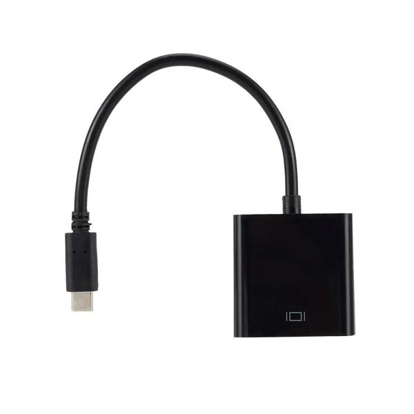 Imagem de Cabo Conversor USB-C (3.1) Macho para VGA Fêmea Comtac 9329