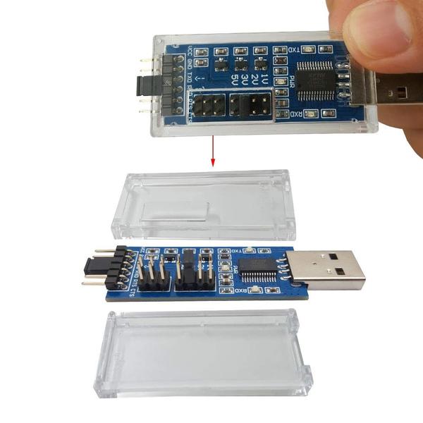 Imagem de Cabo conversor USB para TTL UART DSD TECH SH-U09C5 5V 3,3V